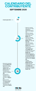 Calendario del Contribuyente Septiembre 2026 1 Calendario del Contribuyente Septiembre 2026